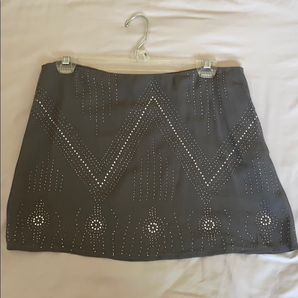 Gryphon Silk Mini Skirt